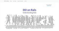 Desktop Screenshot of ddionrails.org