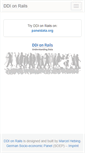 Mobile Screenshot of ddionrails.org